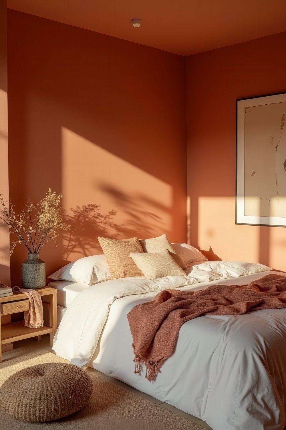 Burnt Orange Bedroom Color Combinations 17 Amazing Ideas