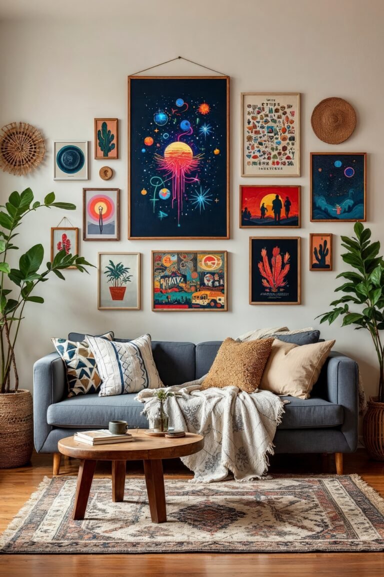 Boho Wall Art Ideas: 17 Amazing Ways To Style Your Apartment