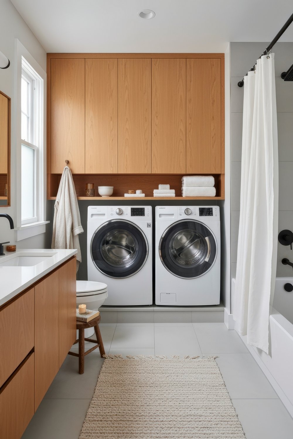 Bathroom Laundry Combo 13 Brilliant SpaceSaving Ideas — free download