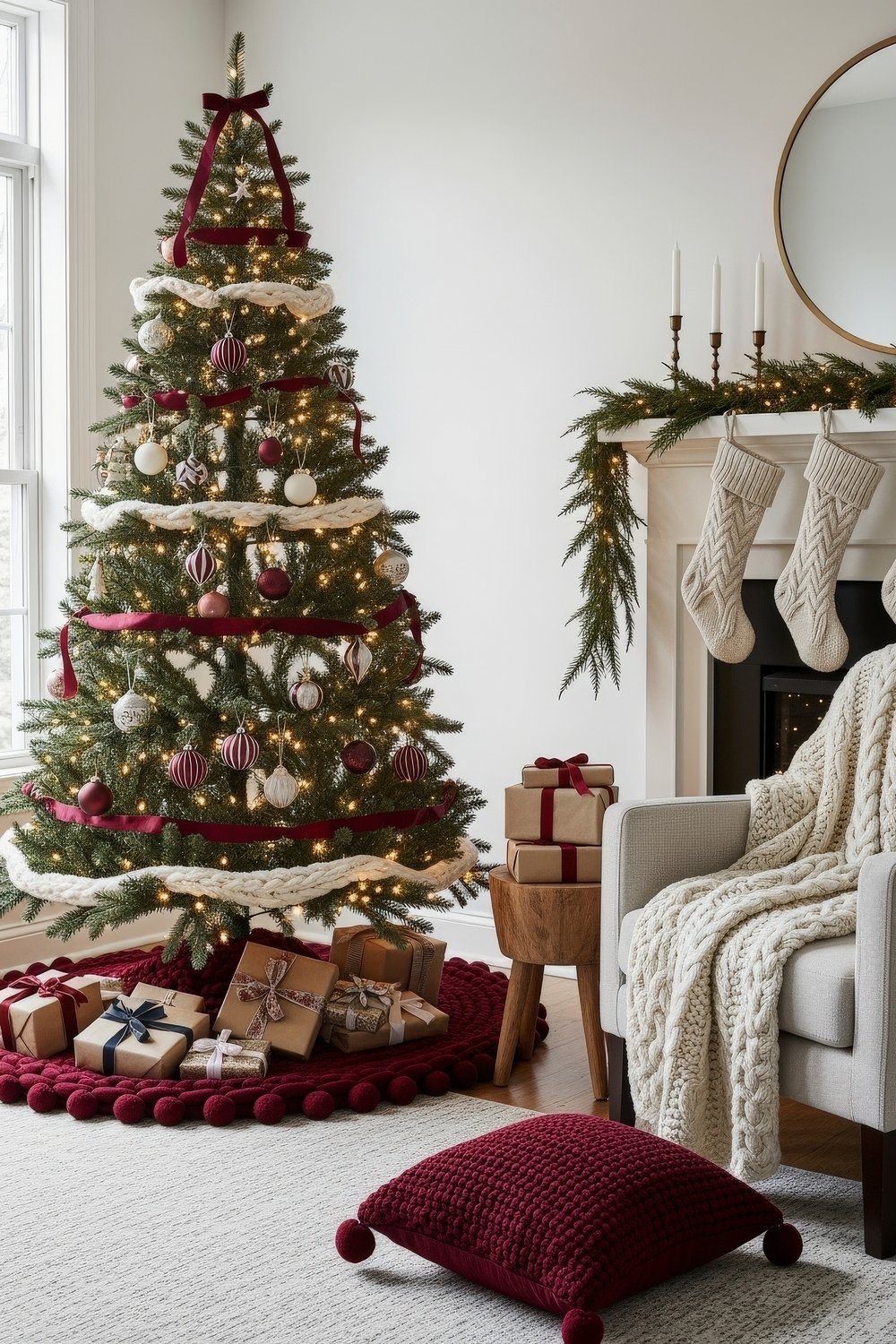 Burgundy Christmas Decor: 13 Stunning Ideas