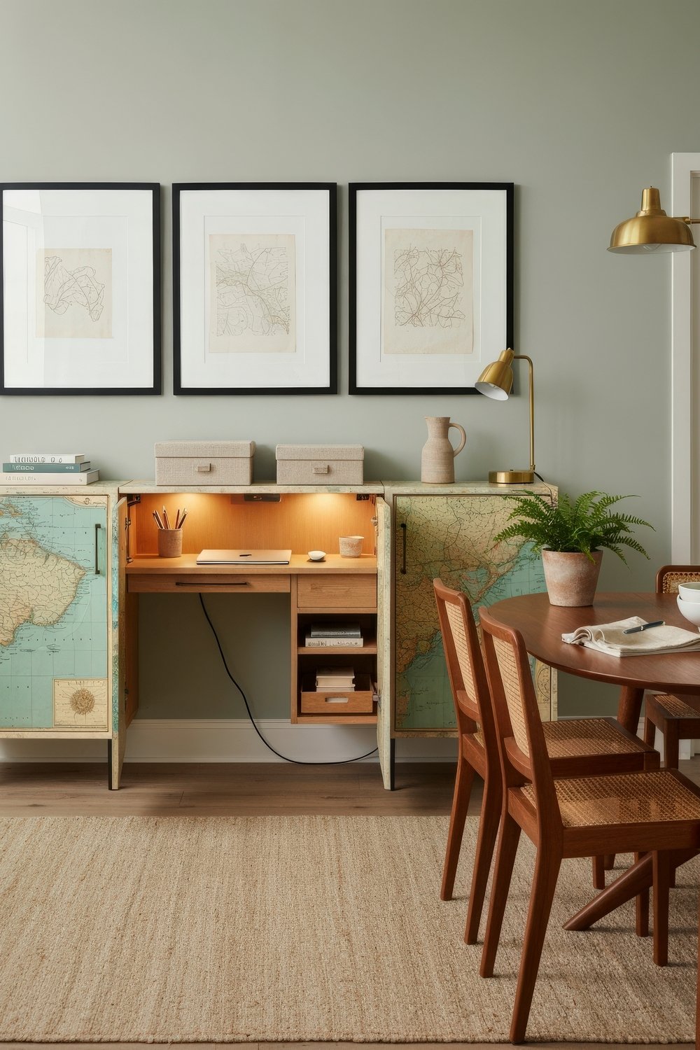 Dining Room Office Combo: 13 Genius Ideas