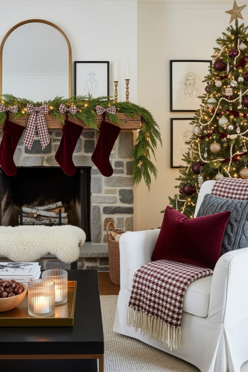 Burgundy Christmas Decor: 13 Stunning Ideas