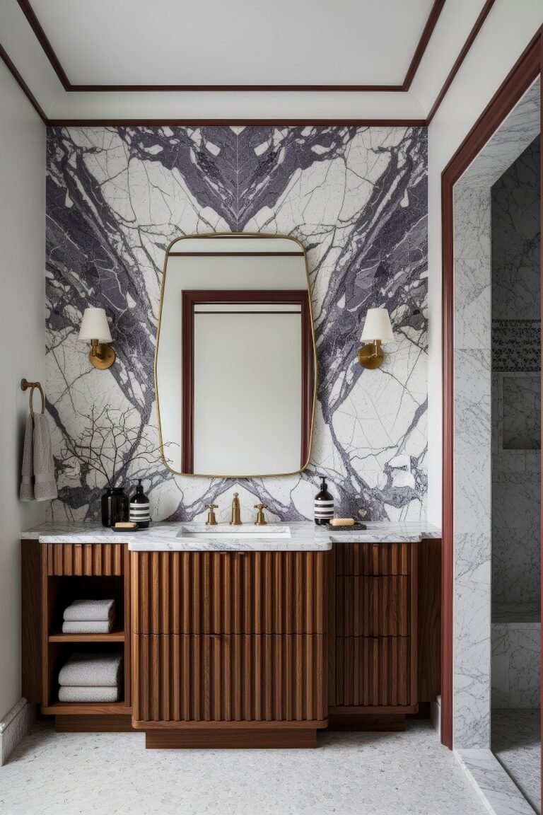 Calacatta Viola Bathroom: Stunning 10 Ideas